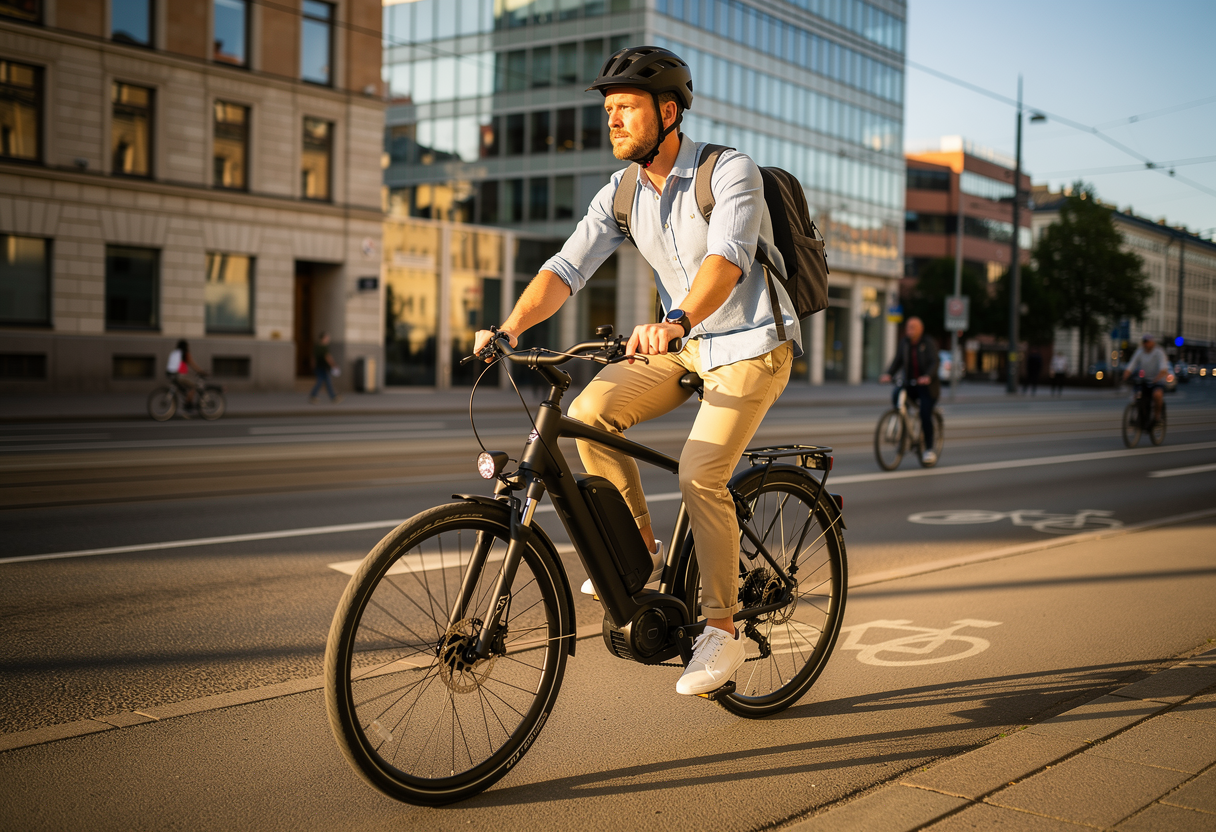 Electric cycling is an environmentally friendly choice